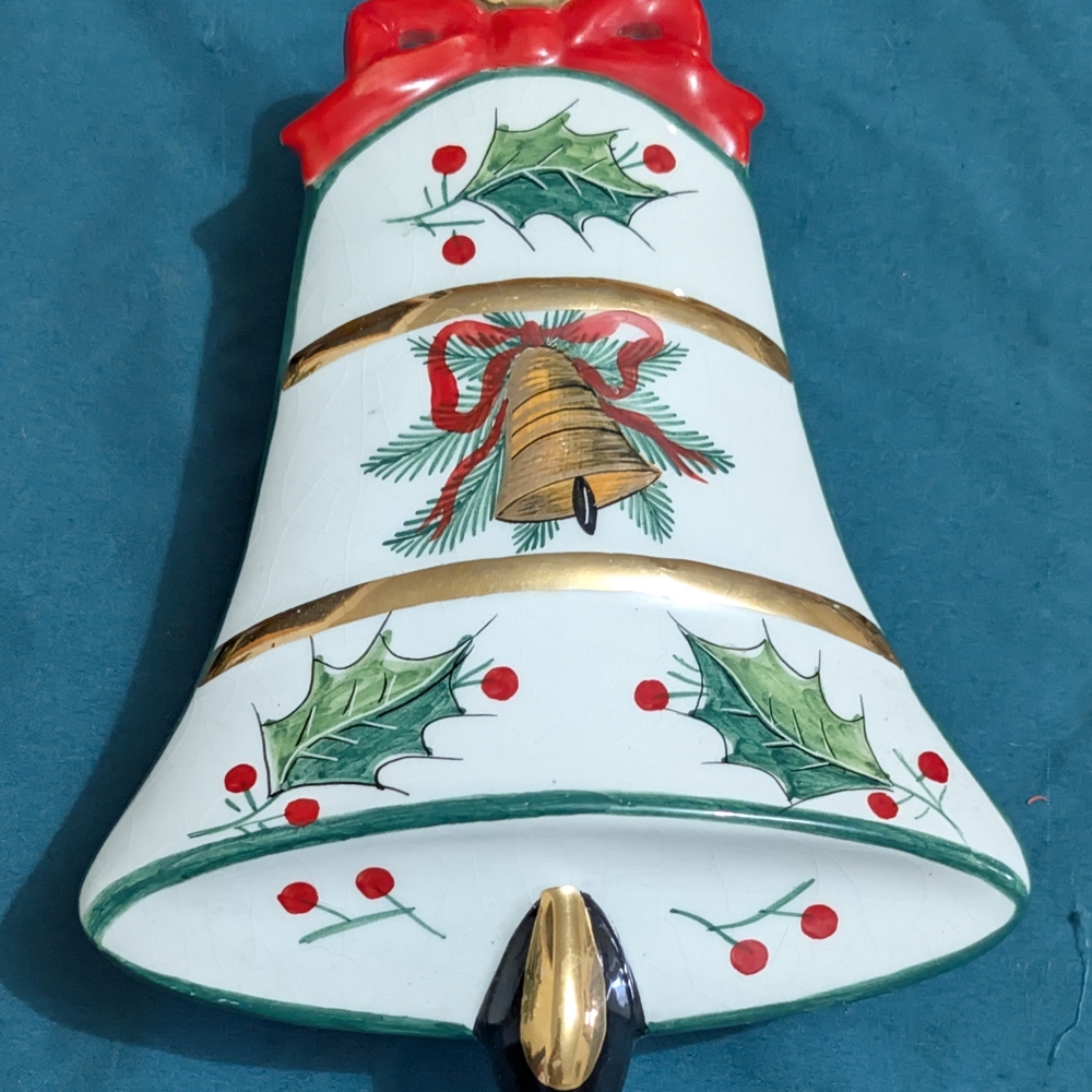 Vintage Mistletoe Hollyberry Candy Dish With Lid